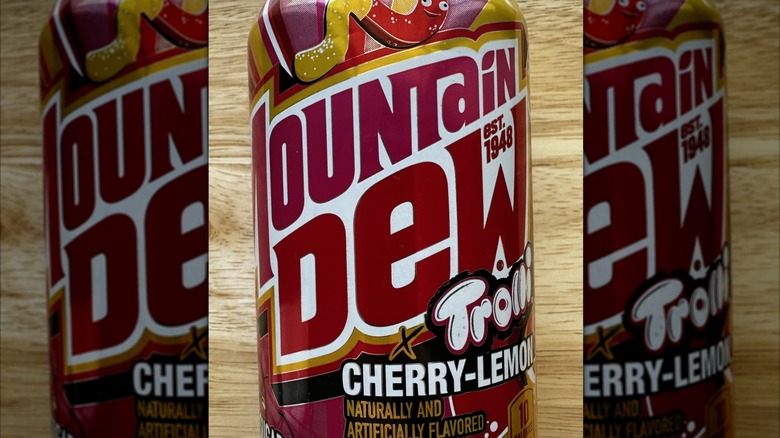 Mountain Dew Trolli Cherry-Lemon can