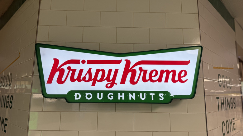 Krispy Kreme signage