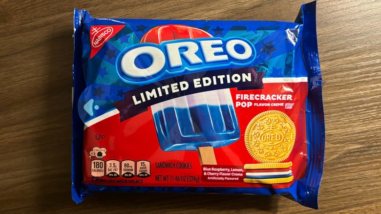 Oreo Firecracker Pop Cookies package
