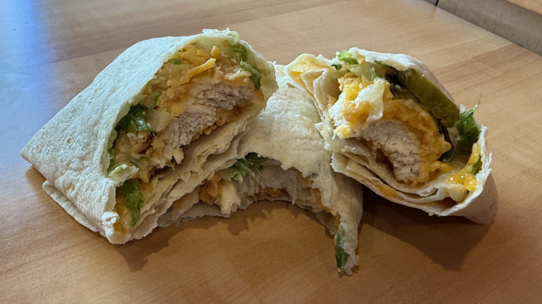 Eaten Chicken Wraps