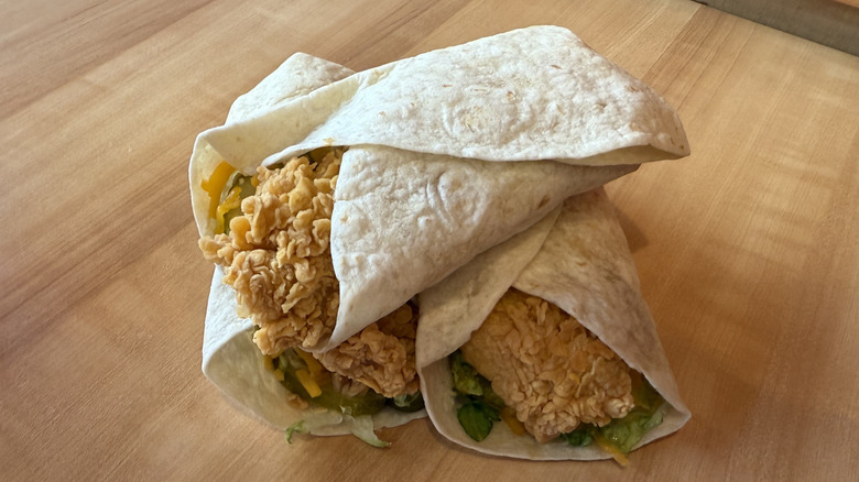 Three Classic Chicken Wraps by Popeyes