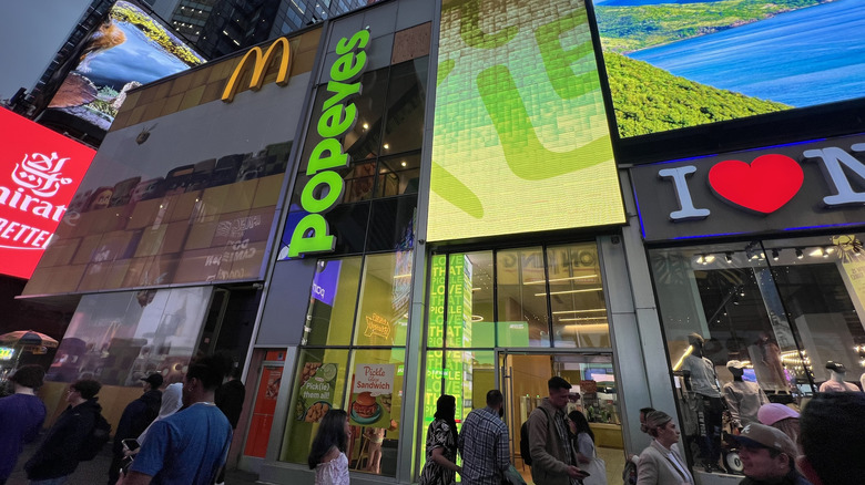 Popeyes flagship Manhattan location