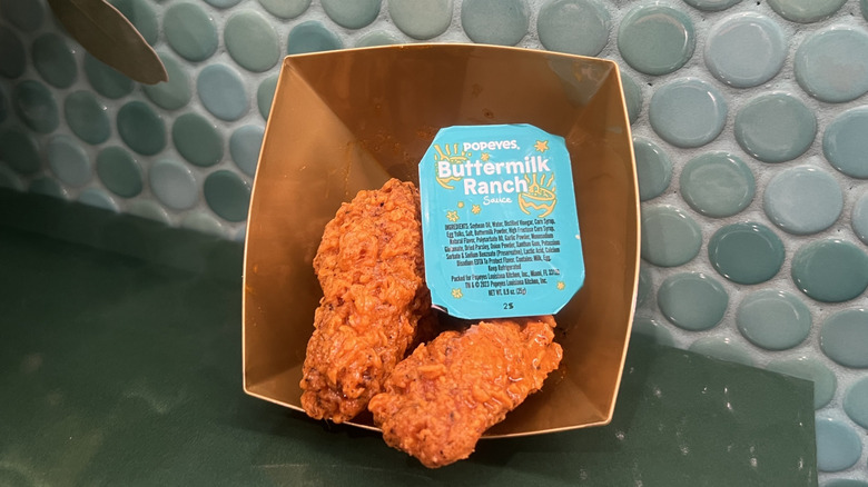 Popeyes' Pickle Glaze Bone-In Wings
