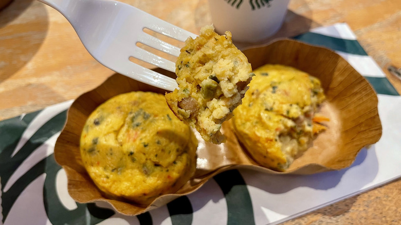 New Starbucks Italian Sausage Egg Bites
