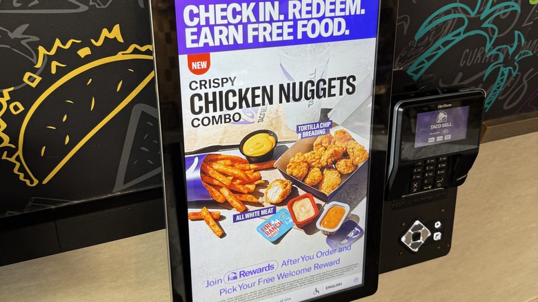 Taco Bell kisok