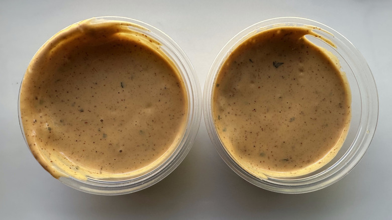 Taco Bell's Frank's RedHot Diablo Sauce in cups