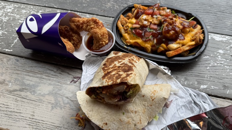 All the Taco Bell items featuring Sweet Chipotle BBQ sauce