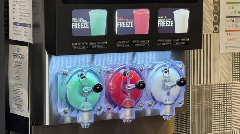 Taco Bell's Freeze dispenser