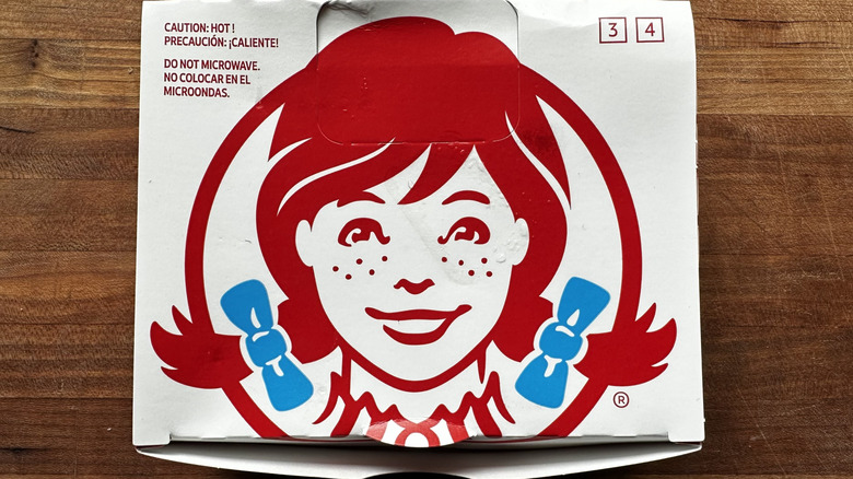 Wendy's chicken tenders box