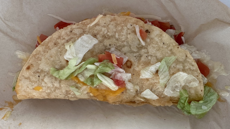 Taco Bell Cantina Craze taco