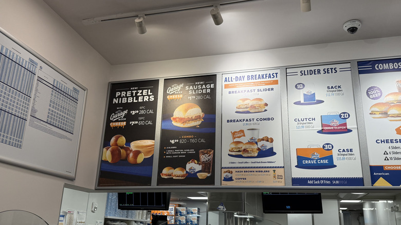 White Castle x Garage Beer menu