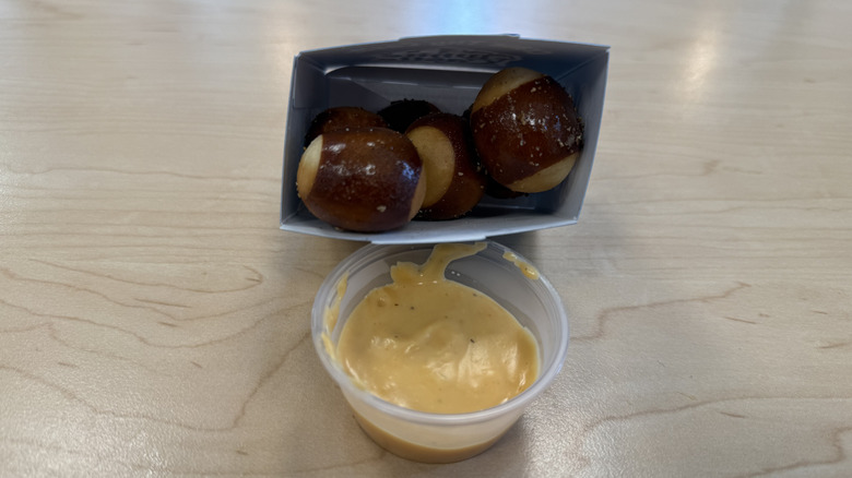 White Castle's Pretzel Nibblers with Garage Beer Cheese