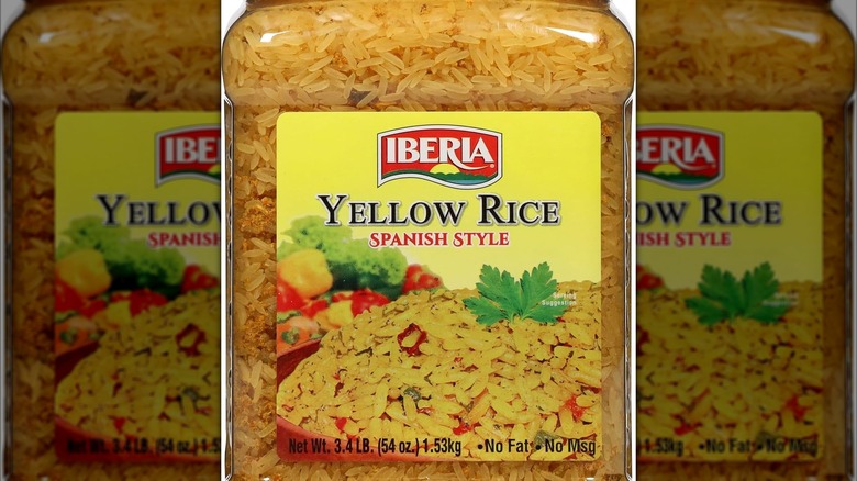 Iberia Yellow Rice jar