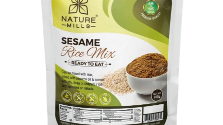 NatureMills Sesame Rice Mix package