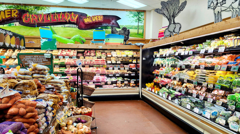 Interior of a Trader Joe's.