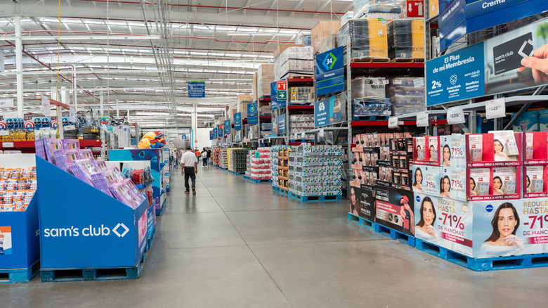 sam's club interior