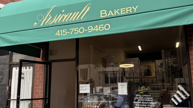 An exterior view of Arsicault Bakery in San Francisco