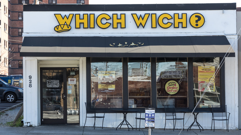 Which Wich Superior Sandwiches restaurant exterior