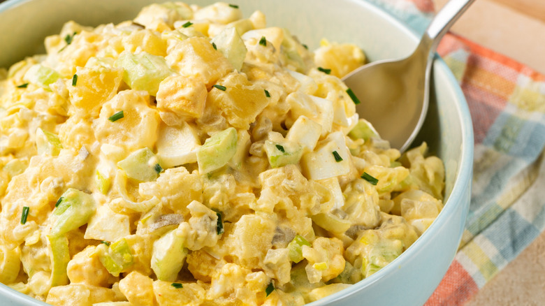 Potato salad in bowl