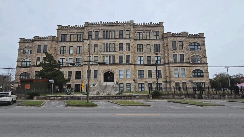 The exterior of the former Sacred Heart Hospital.