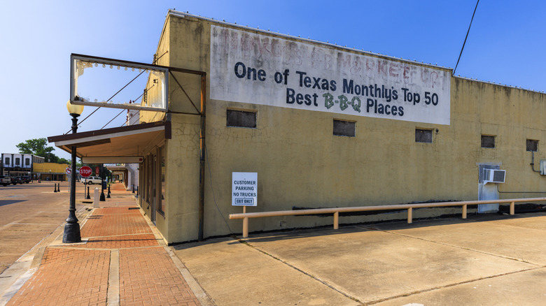 A smokehouse in Texas