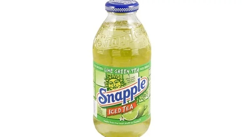 Snapple Lime Green Tea bottle