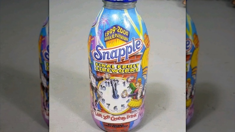Snapple Final Fruit Fireworks bottle