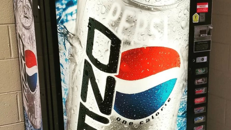 Pepsi One vending machine
