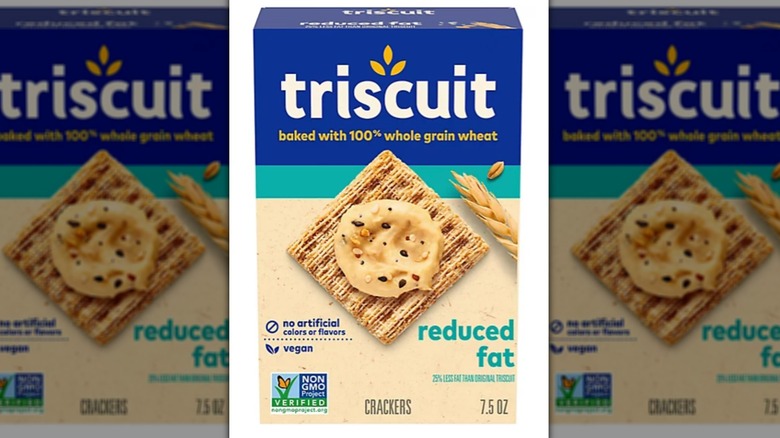7.5-ounce box of Triscuits Reduced Fat Crackers