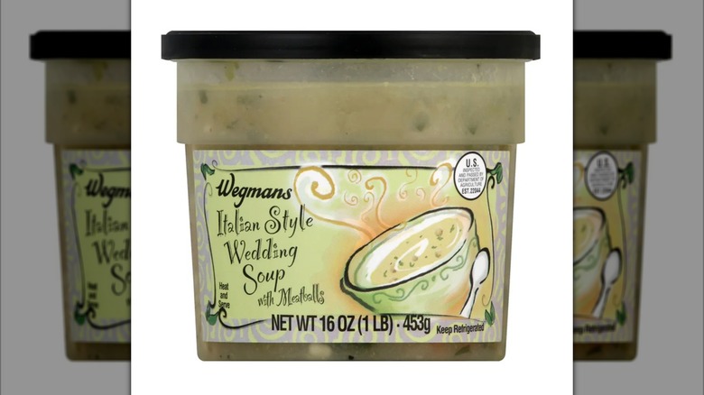 Wegmans Italian Wedding Style Soup with Meatballs