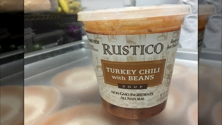 Rustico turkey chili with beans soup