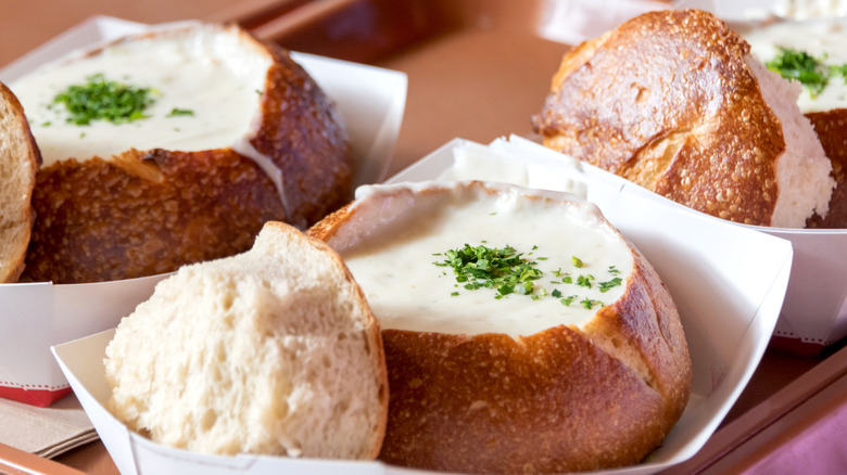 San Francisco sourdough bread bowl