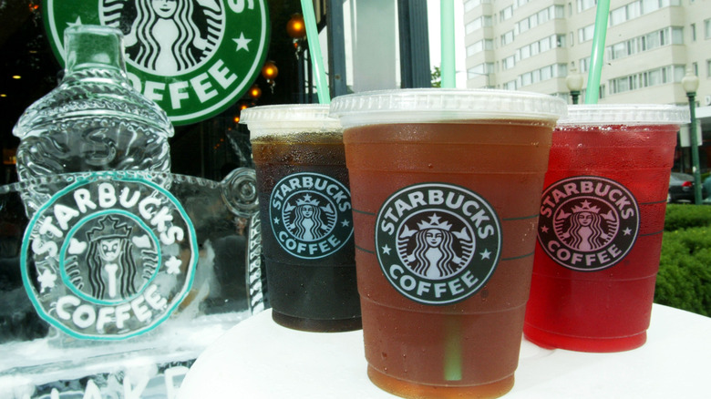 Starbucks' Mid-Spring Menu Brings A New Fruity Syrup To Its Drinks