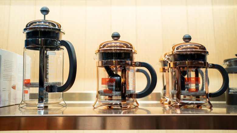 Bodum coffee presses