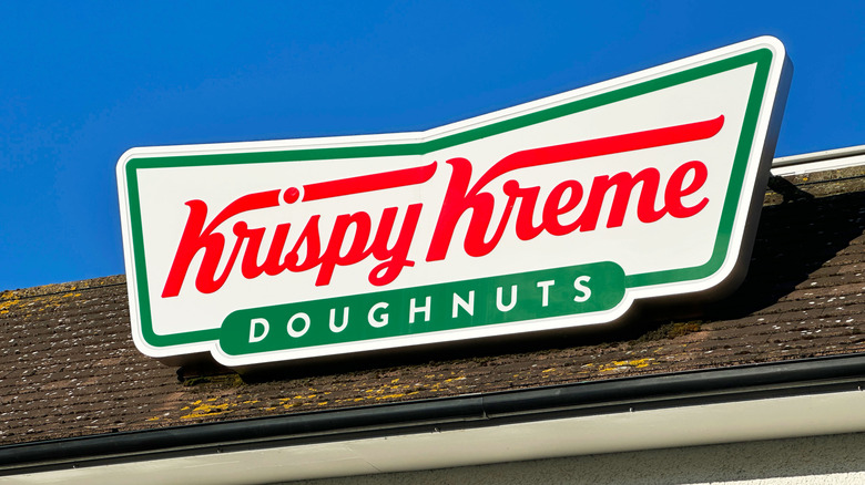 Krispy Kreme sign