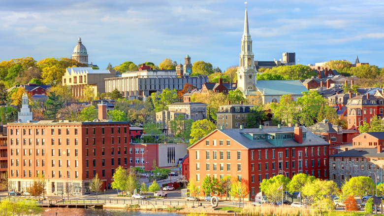 skyline of Providence, Rhode Island