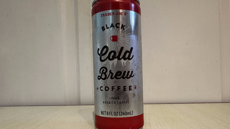Trader Joe's Cold Brew Coffee can