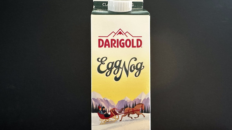 Darigold Egg Nog carton