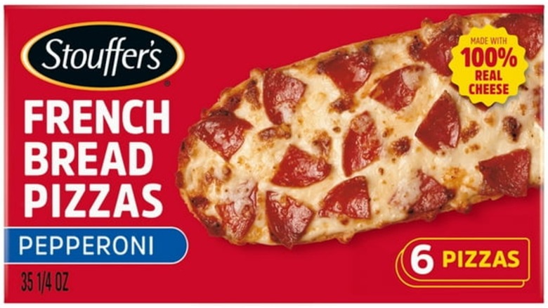 Stouffer's French Bread Pepperoni Frozen Pizza package