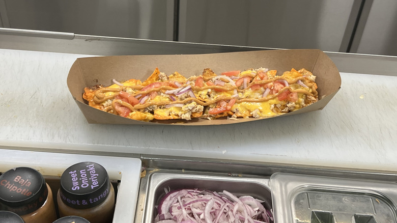 Subway's Doritos Footlong Nachos with Chicken
