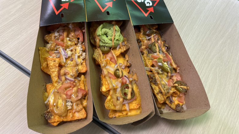 Subway's Doritos Footlong Nachos contents