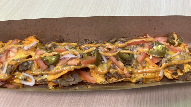 Subway's Doritos Footlong Nachos with Steak