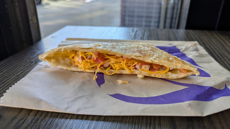 Taco Bell's new Crispalupa on wrapper horizontal