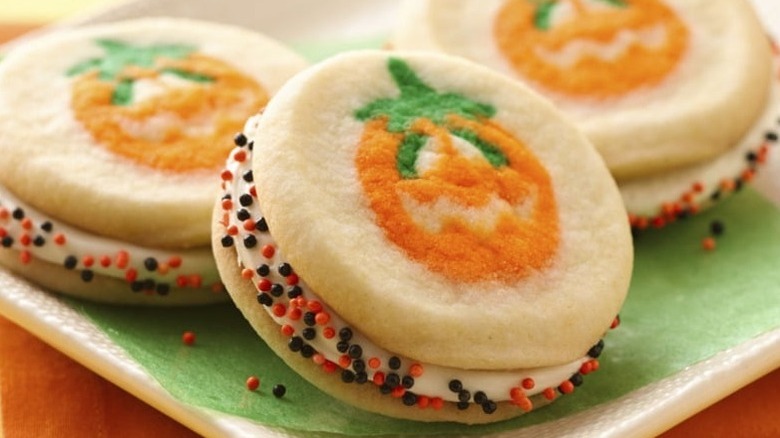Pillsbury pumpkin sugar cookie sandwiches