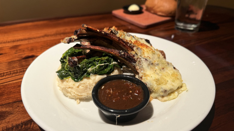 Grilled Lamb Chops at LongHorn Steakhouse