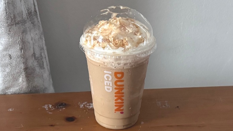 Butter Pecan Frozen Coffee from Dunkin'