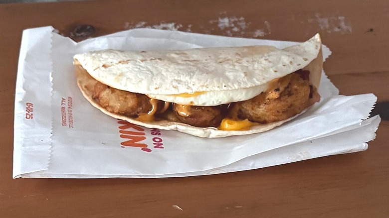 Dunkin' Chipotle Hash Brown Wake-Up Wrap