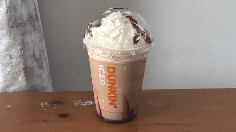 Mint Chocolate Chip Frozen Coffee from Dunkin'
