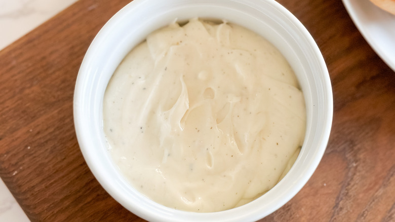 bowl of donkey sauce