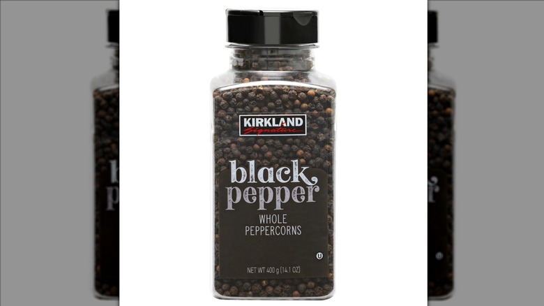 Costco Kirkland Whole Black Peppercorns